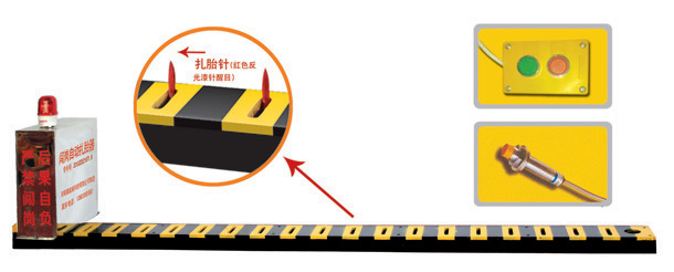 佳木斯郊区V3嵌入式闯岗自动扎胎器/阻车器